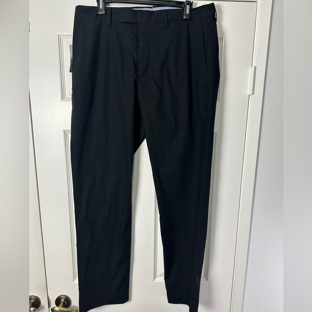 Ralph Lauren Polo Men’s Straight Fit Black Pants W 34 x L 32 New with Tags